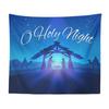 New Christmas Poster Tapestry Large Size Christmas Living Room Sofa Decoration Tapestry Peach Skin Hanging Cloth Painting