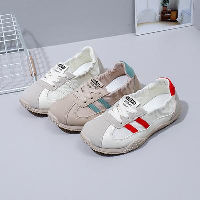 2025 Summer Little White Shoes New Korean Version Ins Female Students Mesh Platform Sports Leisure Board Shoes Street Shot K1511