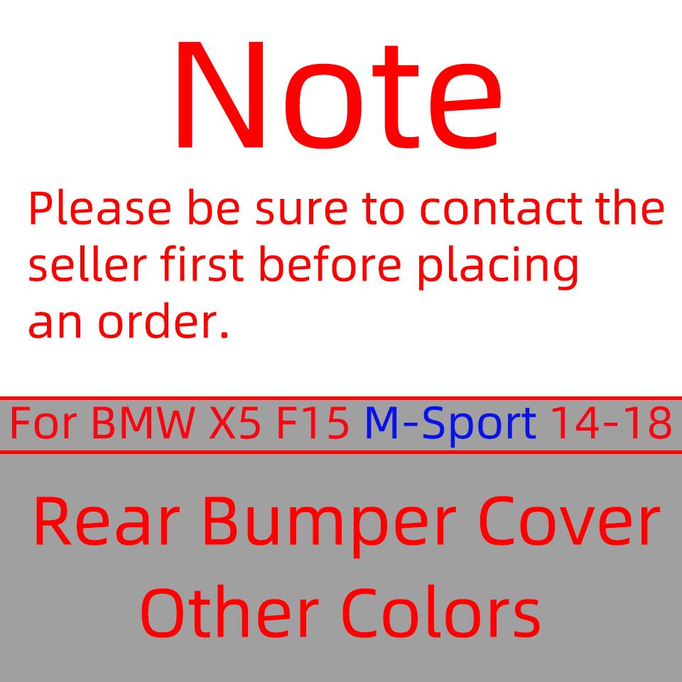 Auto Parts Front Rear Bumper Towing Hook Cover Shell Cap Hauling For BMW X5 F15 M-Sport 2014-2018 #51128062757 51128062758