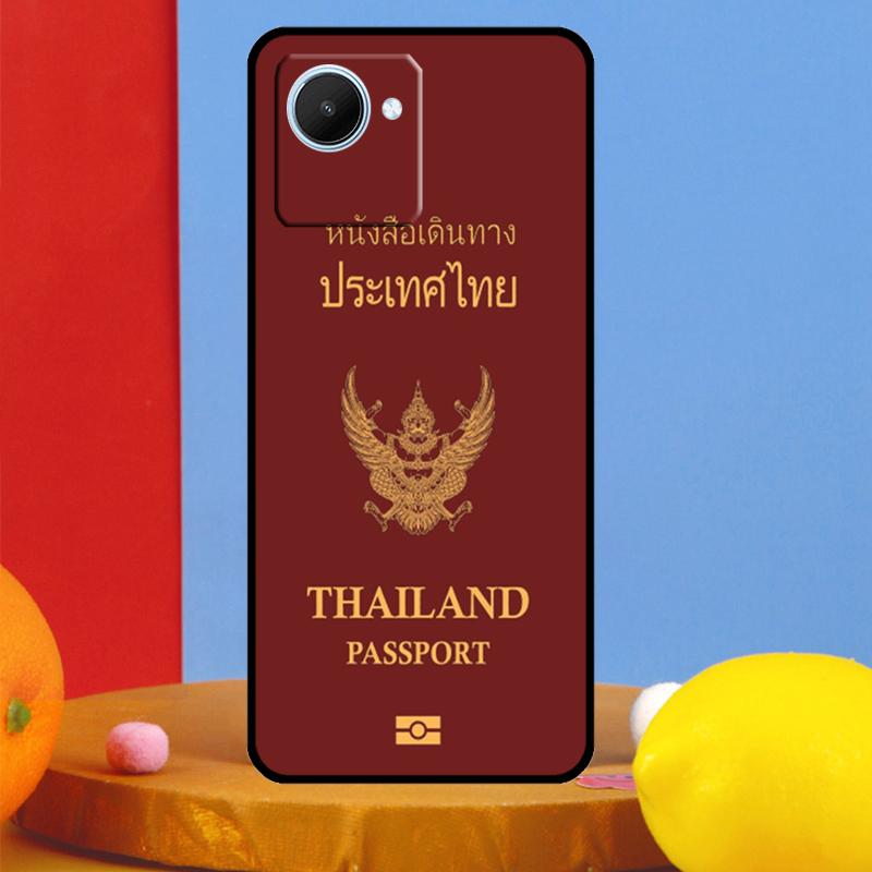 Thailand Flag Map For Realme 15 Pro 10 11 12 13 14 Pro Plus GT6 GT7 C61 C67 C63 C71 C55 C51 C65 C53 C75 Case