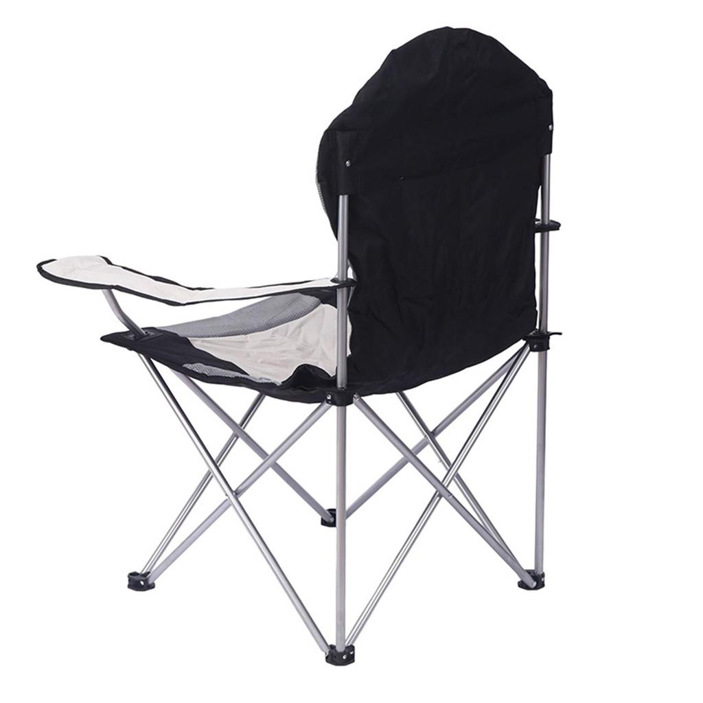 Camping Chair Heavy Duty Camp Arm for Leisure Hiking Backpacking Gray