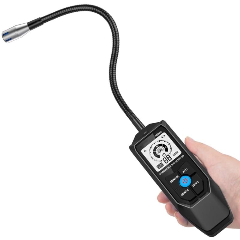 Professional Gas Tester Gas Alarm Gas Leak Detectors With Simulated Display For Propanes Methane Monitoring Home Safety