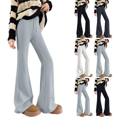 Women's Fashionable Casual Loose Fleece Lined Long Pants