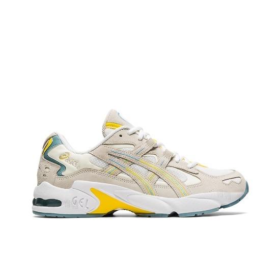 Asics Gel Kayano 5 OG Grau Zitrone Teal 1021A479-021