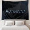 Utah Print Tapestry, Backdrop, Easy Setup, Ideal for Bedroom, Office & Living Room, with Aesthetic Wall Hanging Decor.