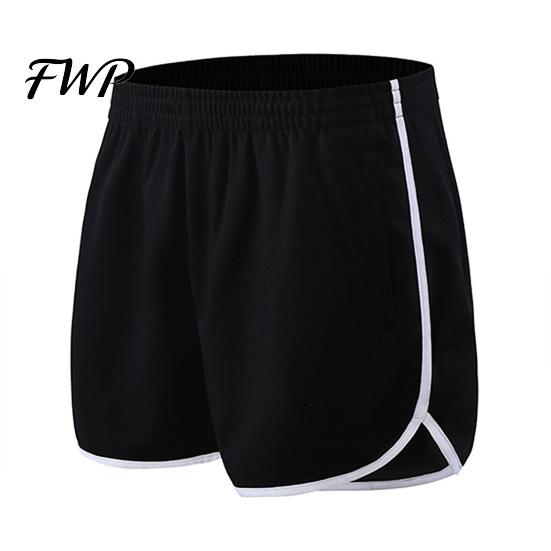 Men Fitness Shorts Summer Sports Quick-drying Breathable Gym Workout Short Pants Elastic Waist Drawstring Athletic Running