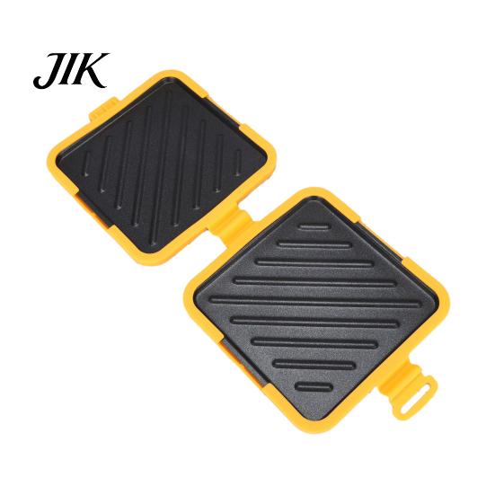 Non-stick Microwave Sandwich Maker Toaster Baking Pan Non-Stick Dishwasher Safe Fast Press Even Cooking Grill for Home Office Breakfast Cooker жёлтый