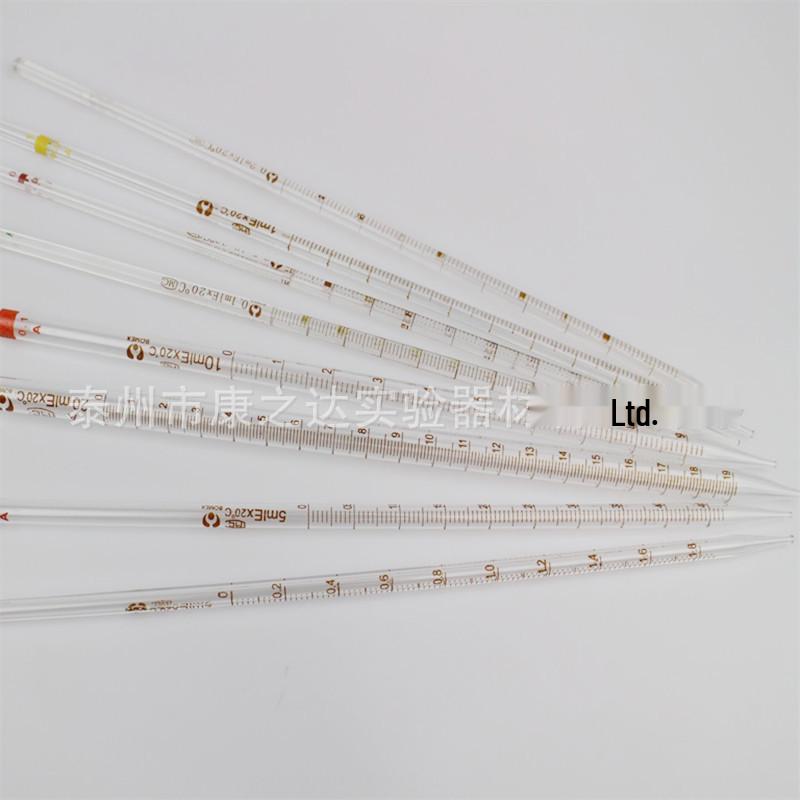 Glass Graduated Pipette Straws - Class A, Sizes 1ml, 2ml, 5ml, 10ml - Bulk Discounts Available 2ml