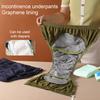 Lenjerie Intimă Incontinență pentru Vârstnici Protecție Scurgeri Urină Respirabilă Lavabilă Reutilizabilă Adulți Vârstnici Bumbac Scutece Chiloți cu Buton Lateral