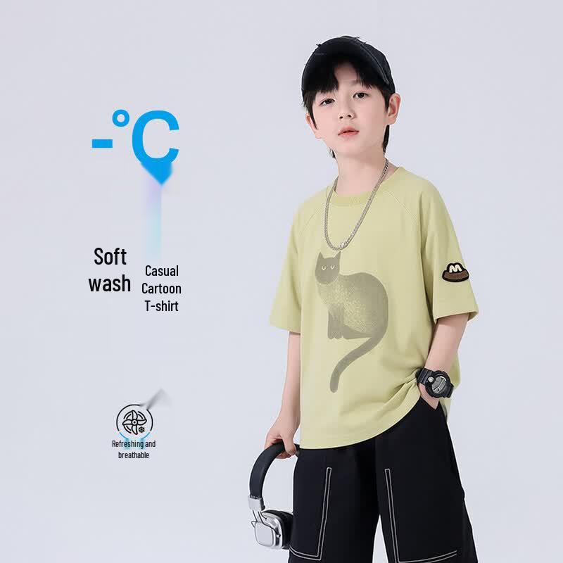 Youyou Fairytale Boys Cotton Short Sleeve T-Shirt 130