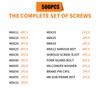 Motorcycles Fairing Fender Screw Bolt Kit Set For KTM SX XC XCW SXF EXC EXCF 125 150 200 250 300 350 450 500 530 2003-