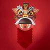 Chinese Lion Dance Head DIY Assembly Interesting Educational Cute Style Paper Decorative Craft
