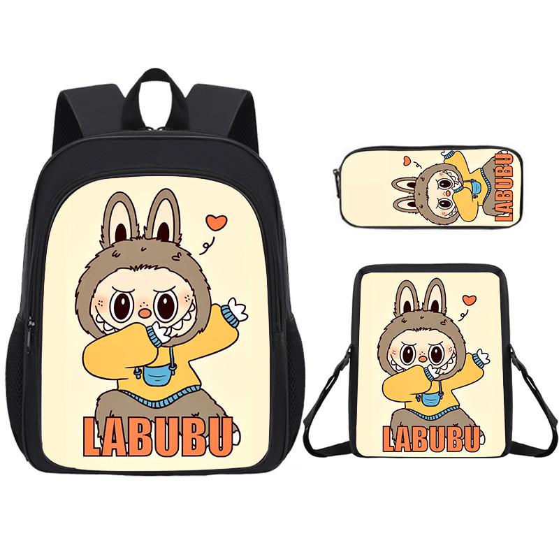Cartoon Backpack For Kid With Graphic Design And Large Capacity Daily For