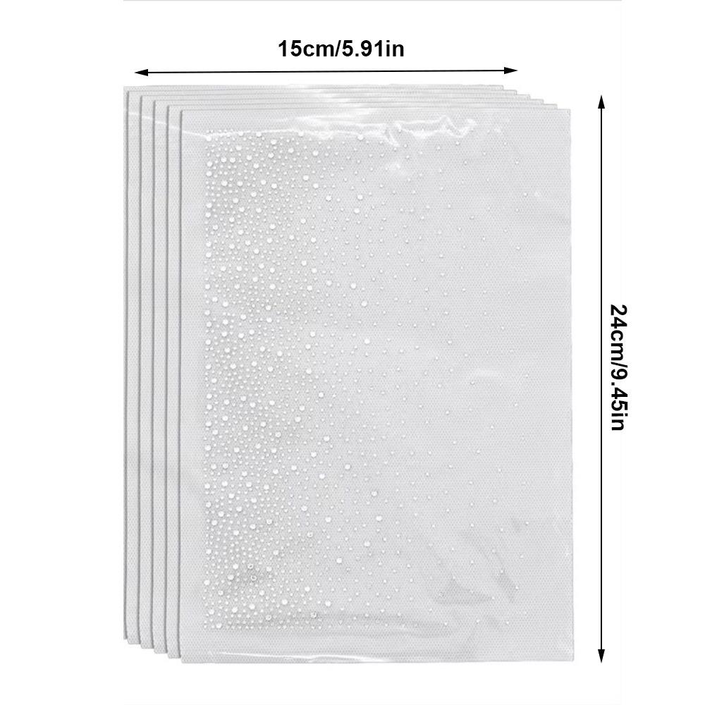 

5 Sheets Gradient Polka Dot Self Adhesive Rhinestone Sticker DIY Arts Crafts Hot Melt Rhinestone Patches Bling