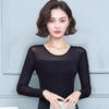 2025 Spring and Autumn New Women's Decoration Base Shirt Large Size Long Sleeve T-shirt Women