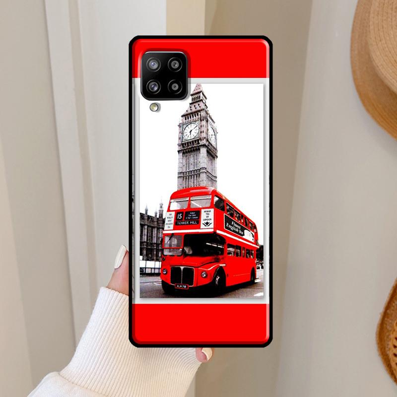 London Bus England Big Ben Case For Samsung Galaxy A16 A56 A36 A26 A25 A54 A34 A14 A52 A32 A12 A13 A33 A53 A15 A35 A55