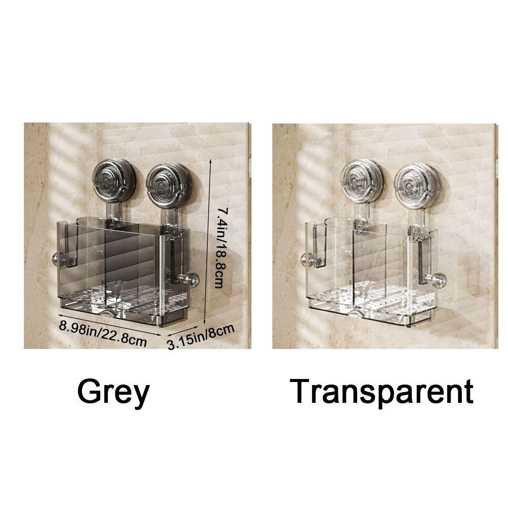 Nástěnný držák na hůlky s přísavkou Plastový držák na hůlky pro domácnost