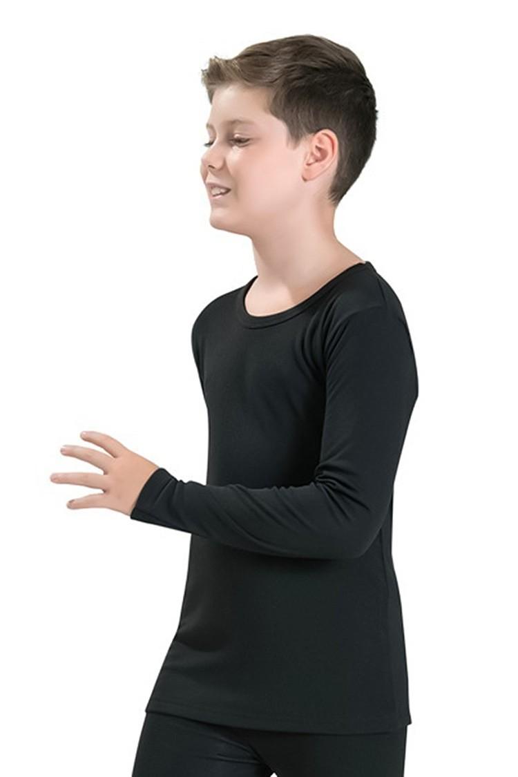 

Термокофта дит. Jiber (83825) 110-116(cm) прозорий колір чорний