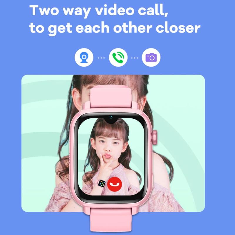 2025 NEW 4G Smart Watch Kids GPS WIFI Video Call SOS APP Download Child Smartwatch Camera Monitor Tracker Location Phone Watch