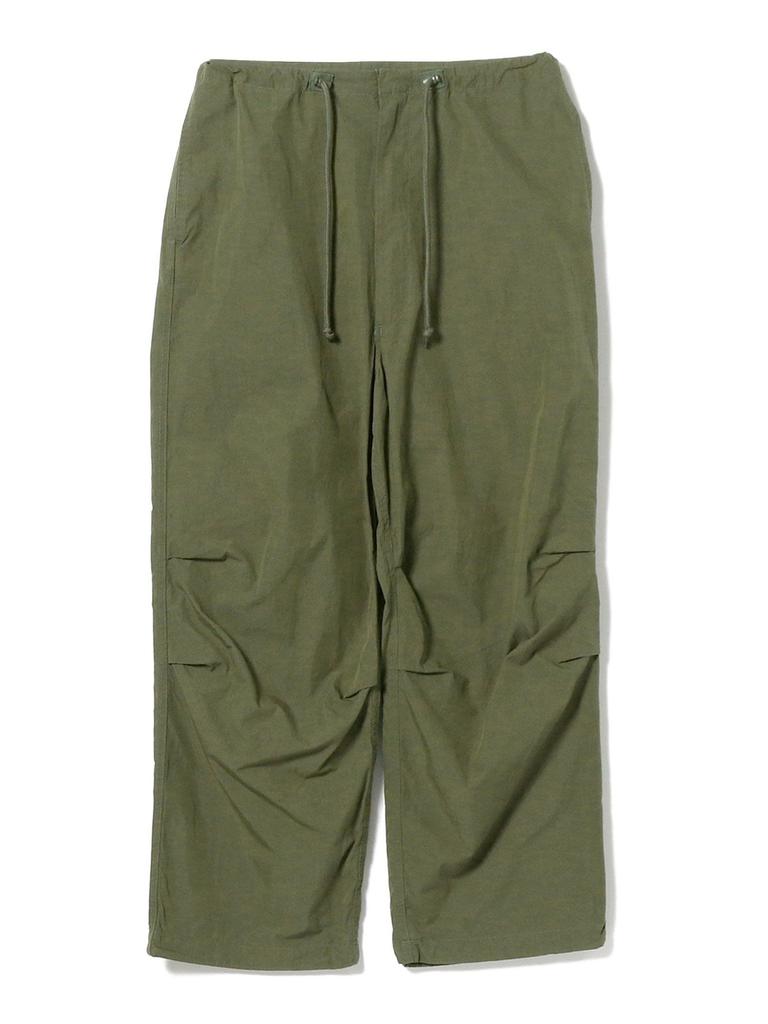 Kalhoty Bavlněné Nylonové Svrchní kalhoty OLIVOVÉ L 11240404457 [NOSY] Pánské