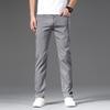 Sommer Herren Weiche Slim Fit Bequeme Freizeit Hose Herren Elastische Vielseitige Gerade Bein Hose