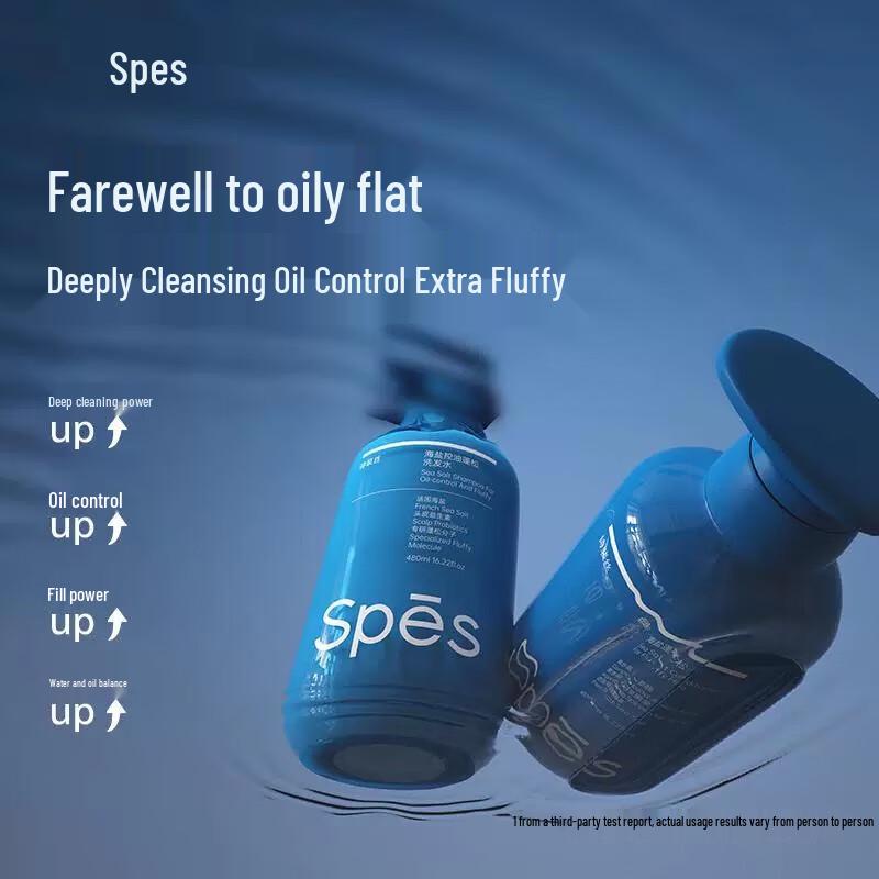 Spes Sea Salt Oil Control Hair & Body Wash Family Set