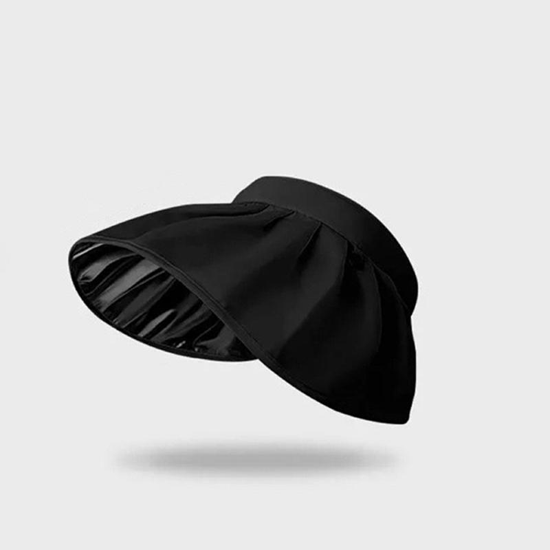 Crownless Sun Hat UPF50 Plus for Women Foldable Headband UV Protection for Summer Beach Hiking Trips