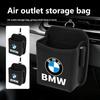 Car Air Vent Storage Pocket Phone Holder Coin Key Card Organizer For M3 M5 X3 E93 F10 F20 F30 F40 F15 F25 F26 F31 F49 F86