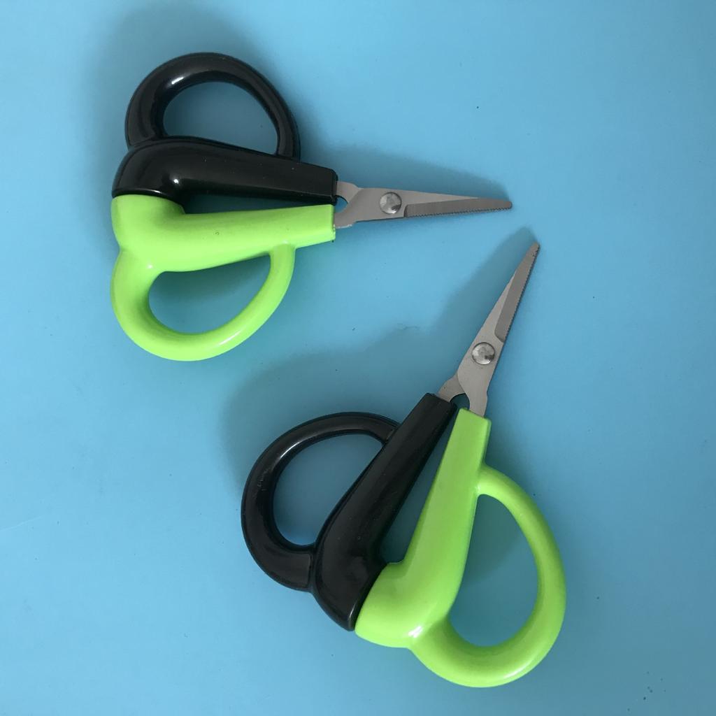 Stainless Steel Dyneema Fish Line Cutting Scissor Floating Plastic Handle Fishing Plier Anti Loss Small Shear for Fishing