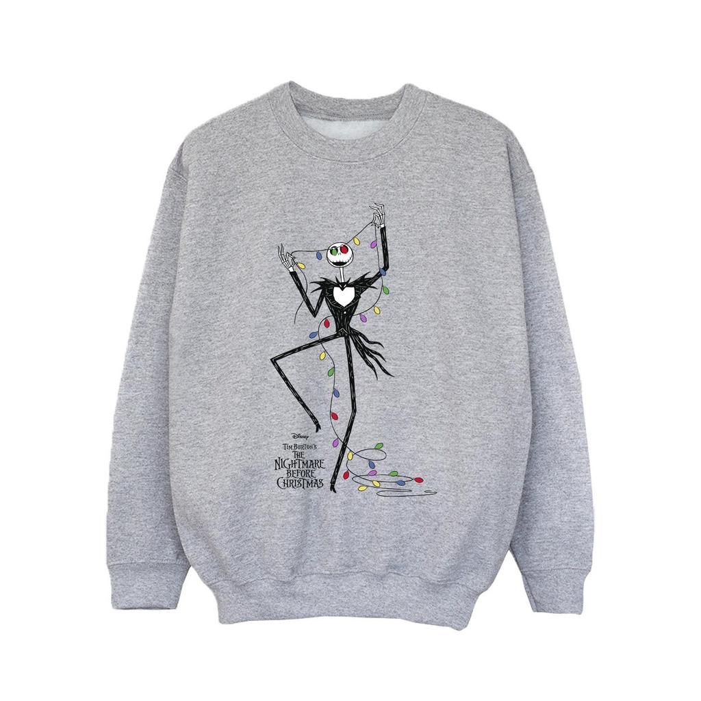 The Nightmare Before Christmas Flickor Ljus Sweatshirt
