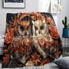1Pc owl Print Flannel Blanket, High quality Comfortable for All Seasons, Home Decor, Warmth and Comfort, Perfect for Christmas Gifts W66