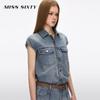 MISS SIXTY Women's 2026 Spring Lyocell Denim Jumpsuit