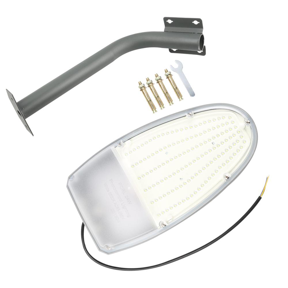 Solarek 24W 144-LED Outdoor Flood Light – 6500K White, IP65 Waterproof, Security Lighting
