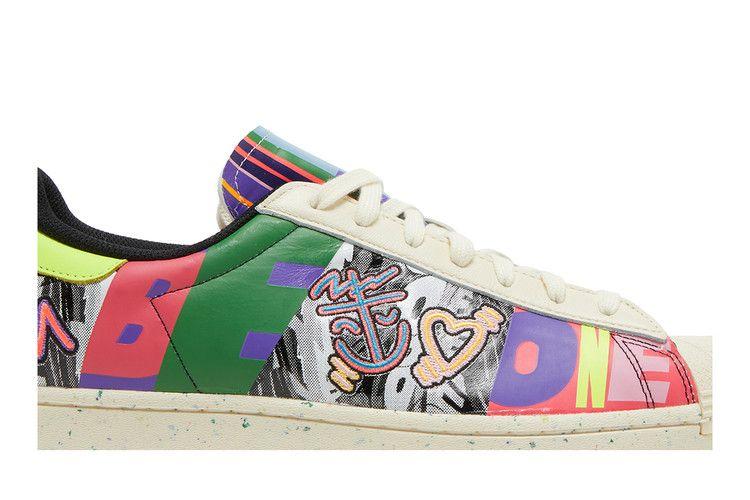 Men's Sneakers Adidas Superstar Kris Andrew Small Pride Collection White/Cream White/Cream White