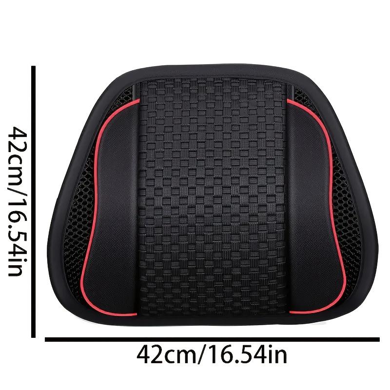 Breathable Lumbar Pillow - Mesh Back Cushion for Lumbar Support. Ideal for Car Seats & Office Chairs During for Long Drives Or Work Sessions
