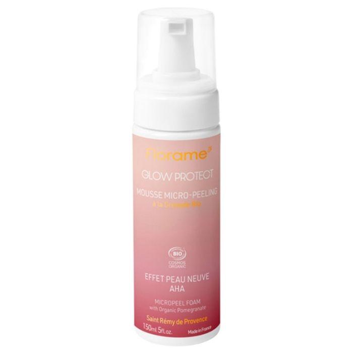 Florame Glow Protect Mousse Micro-Peeling Bio 150 Ml - Image 4