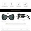 Neutral Fashion New Personalized Cat Eye Sunglasses Fashion Senior Sense UV400 Glasses Retro Cat Eye Sunglasses