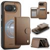 2 in 1 Detachable Business Magnetic Cards Solt Wallet Case For Google Pixel 10 Pro XL 9A 9 8 8A 7A Comfortable Grip Stand Cover