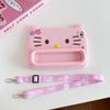 3D Cartoon Flower Cat Holder Tablet Case For Samsung Galaxy Tab A7 Lite 8.7 A9 A11 Plus 11 T290 T295 A 8.0in Soft Silicone Cover For iPad Pro Air