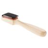 1/2 piezas de cepillo de alambre de madera para limpiar suelas de gamuza y zapatos de baile, cepillo de acero para limpiar calzado de ballet y danza con mango largo.