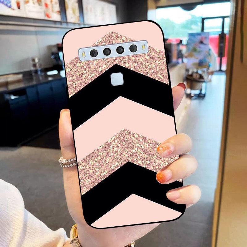 For TCL 10L Case T770H T770B Back Cover For TCL 10 Lite Case Coque Shockproof Soft TPU Silicone Phone Case 10 L 10Lite Fundas