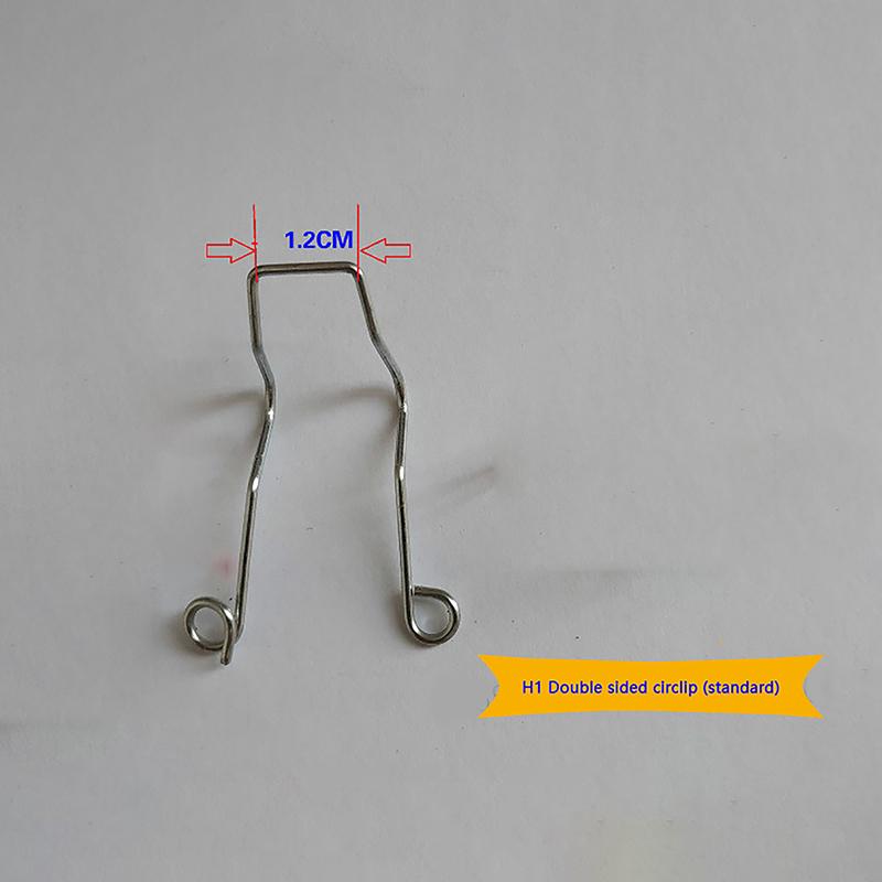 For Headlight Bulb H1 H3 H4 H7 Retaining Clip Circlip Led Wire Buckle Hook Iron Pressing Sheet General For Motorcycles
