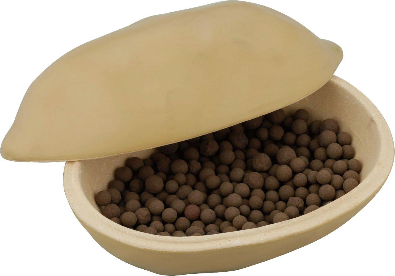 

Wahei Freiz Microwave Potato Cooker, Heat-Resistant Ceramic with Ceramic Bowl, RR-6484