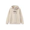 Li Ning Sports Fashion Collection Embroidery Logo Loose Fit Fleece Lined Thermal Hooded Long Sleeved Sweatshirt Unisex AWDRB74-5