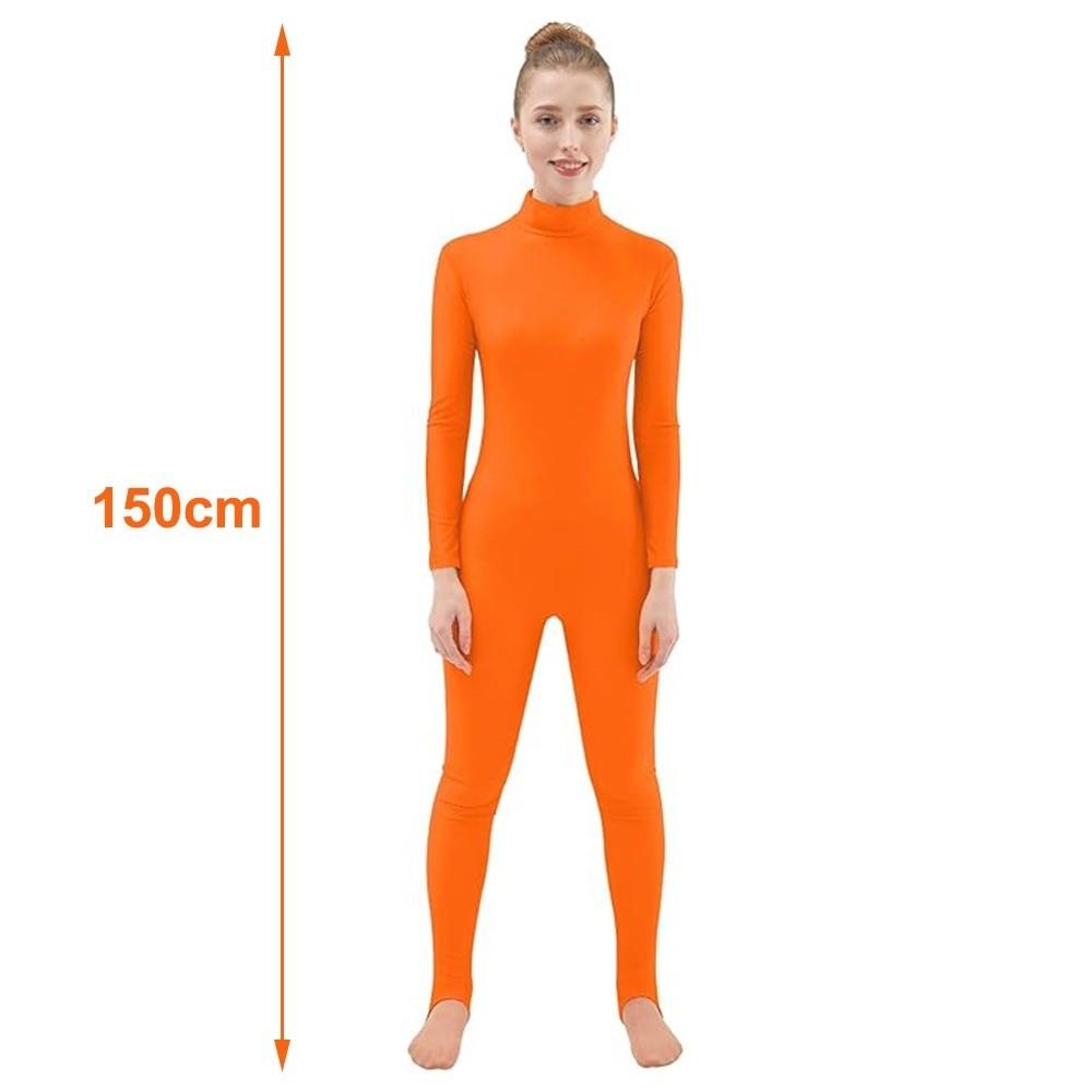 Full Body Invisible Costume Spandex Cosplay Bodysuit Invisible Morph Suit  Stage Performance Kids 150cm