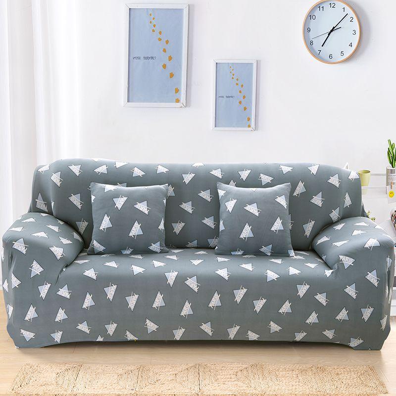 High-quality Flower Printed Slipcover Sofa Cover With Excellent Fit And Stretch For Various Couch Sizes