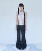 Mileko Shirring Sheer Blouse Rose Beige