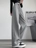 2025 Korean Fashion Women's Slimming High-Waisted Straight-Leg Pants for Autumn/Winter