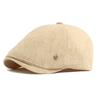 British Retro Beret Men Breathable Sunscreen Sunshade Hat Forward Cap