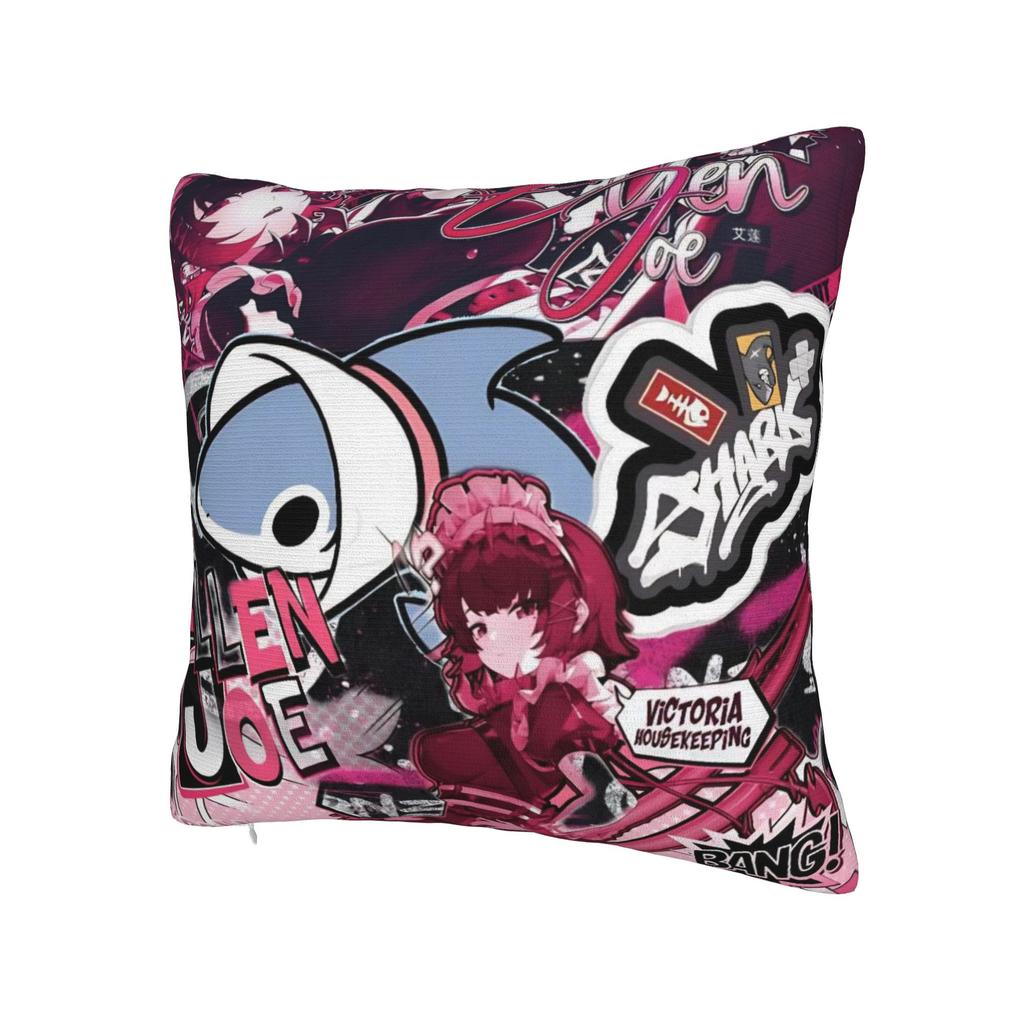 Zenless Zone Zero Pillow Covers Accessories Printing Cushion Cover Gift Pillow Case Cover Seat Multi-Size